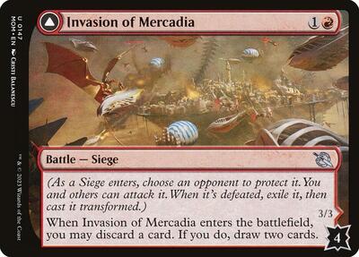 Invasion of Mercadia card from March of the Machine