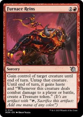 Furnace Reins card from March of the Machine