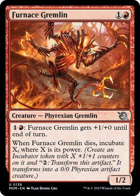 Furnace Gremlin card from March of the Machine