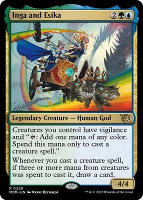 Inga and Esika card from March of the Machine
