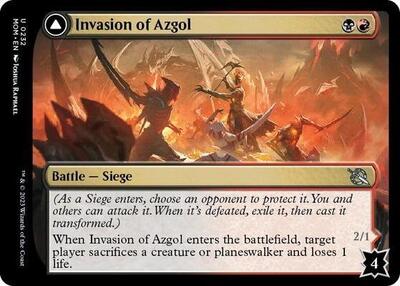 Invasion of Azgol card from March of the Machine