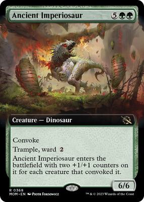 Ancient Imperiosaur (Extended Art) card from March of the Machine