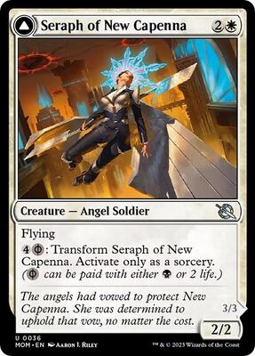 Seraph of New Capenna card from March of the Machine