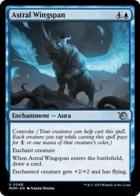 Astral Wingspan card from March of the Machine