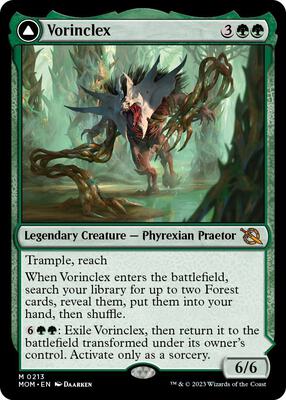 Vorinclex card from March of the Machine