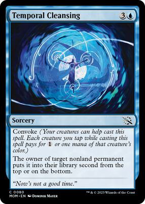 Temporal Cleansing card from March of the Machine