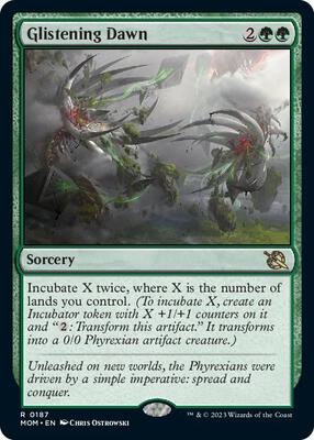 Glistening Dawn card from March of the Machine