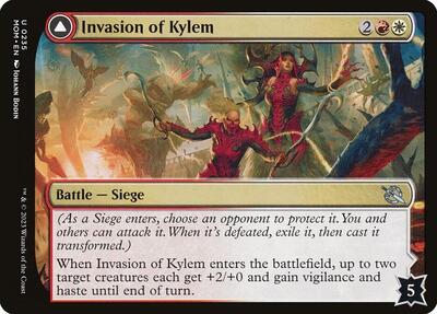 Invasion of Kylem card from March of the Machine