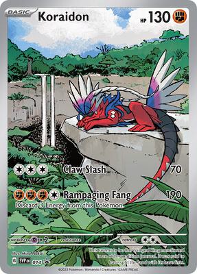 Koraidon - 014 card from SV: Scarlet & Violet Promo Cards
