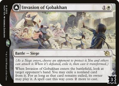 Invasion of Gobakhan card from March of the Machine