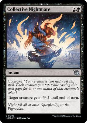 Collective Nightmare card from March of the Machine