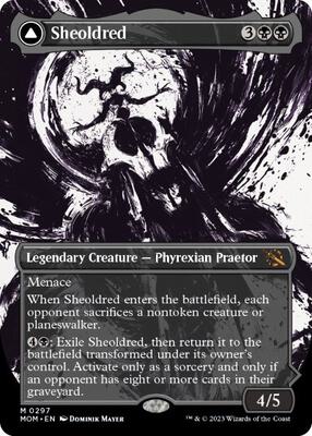 Sheoldred (Showcase) card from March of the Machine