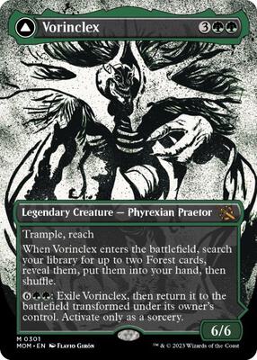 Vorinclex (Showcase) card from March of the Machine