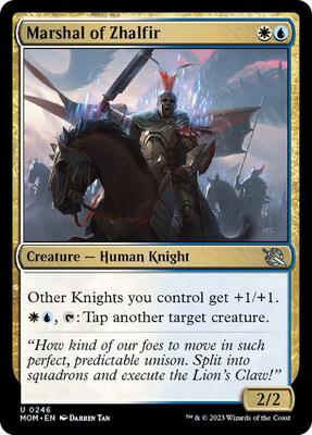 Marshal of Zhalfir card from March of the Machine
