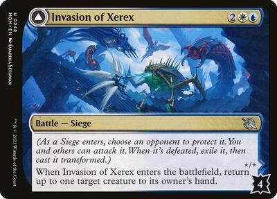 Invasion of Xerex card from March of the Machine