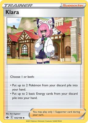 Klara - 145/198 (Cosmos Holo) card from Miscellaneous Cards & Products