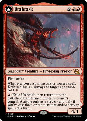 Urabrask card from March of the Machine
