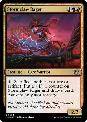 Stormclaw Rager card from March of the Machine