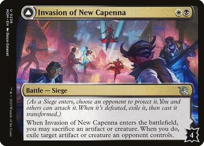 Invasion of New Capenna card from March of the Machine