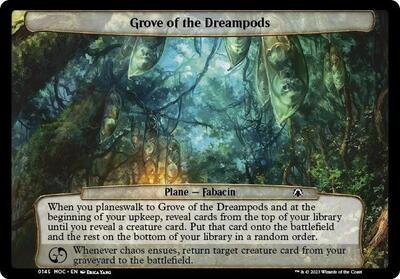 Grove of the Dreampods card from Planechase: March of the Machine
