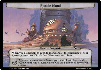Riptide Island card from Planechase: March of the Machine