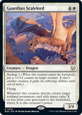 Guardian Scalelord card from Commander: March of the Machine