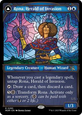 Rona, Herald of Invasion (Showcase) card from March of the Machine