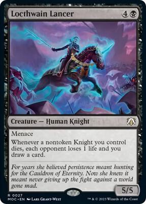 Locthwain Lancer card from Commander: March of the Machine