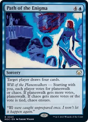 Path of the Enigma card from Commander: March of the Machine