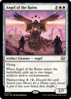 Angel of the Ruins card from Commander: March of the Machine