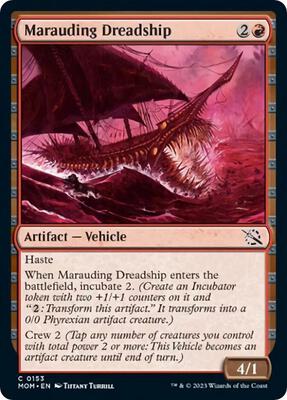Marauding Dreadship card from March of the Machine