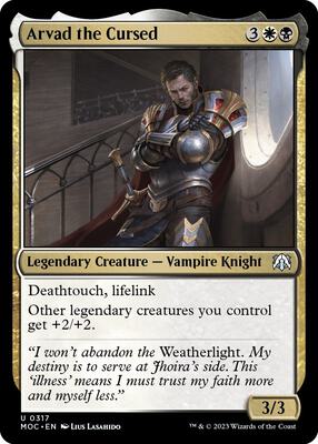 Arvad the Cursed card from Commander: March of the Machine