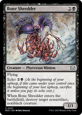 Bone Shredder card from Commander: March of the Machine