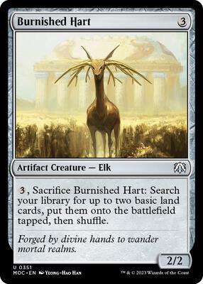 Burnished Hart card from Commander: March of the Machine