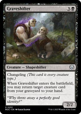 Graveshifter card from Commander: March of the Machine
