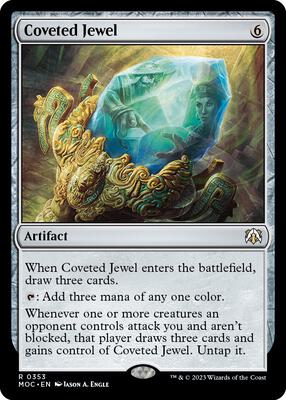 Coveted Jewel card from Commander: March of the Machine