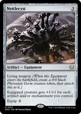 Nettlecyst card from Commander: March of the Machine