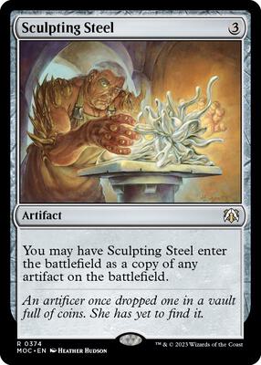 Sculpting Steel card from Commander: March of the Machine
