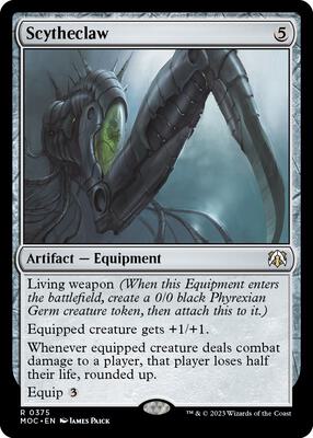 Scytheclaw card from Commander: March of the Machine