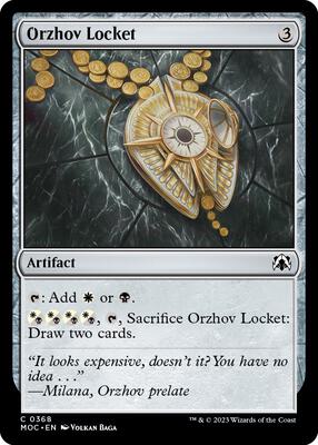 Orzhov Locket card from Commander: March of the Machine