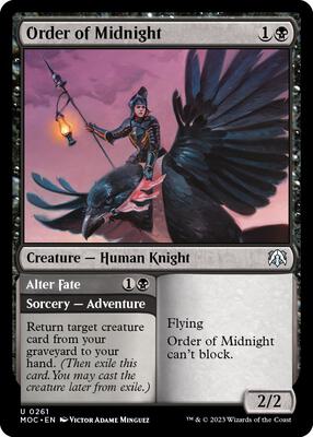 Order of Midnight card from Commander: March of the Machine
