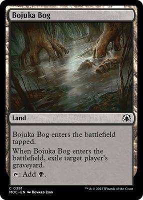 Bojuka Bog card from Commander: March of the Machine