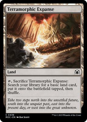 Terramorphic Expanse card from Commander: March of the Machine