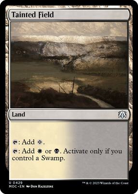 Tainted Field card from Commander: March of the Machine