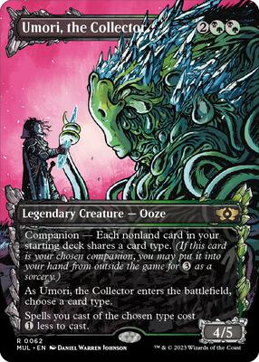 Umori, the Collector card from March of the Machine: Multiverse Legends