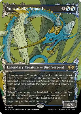 Yorion, Sky Nomad card from March of the Machine: Multiverse Legends