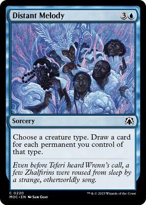 Distant Melody card from Commander: March of the Machine