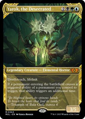 Yarok, the Desecrated card from March of the Machine: Multiverse Legends