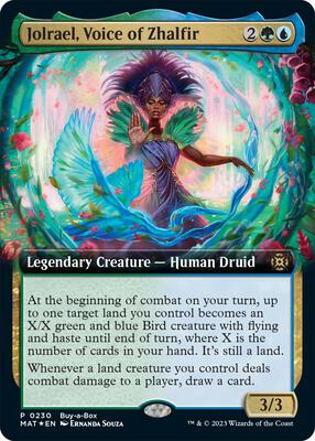 Jolrael, Voice of Zhalfir card from Buy-A-Box Promos