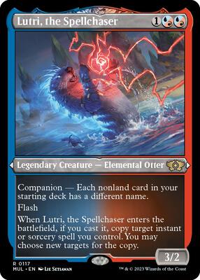Lutri, the Spellchaser (Foil Etched) card from March of the Machine: Multiverse Legends